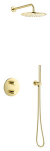 Merkur Osier HS 1 - concealed shower system (Polished Brass)