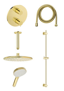  Silhouet SR2 - concealed shower system (Polished Brass)