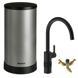 Silhouet Instant 7 Combi kokendwaterkraan (Mat zwart)