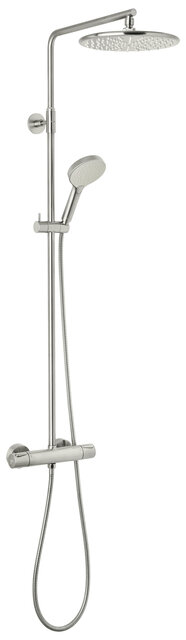 Système de douche thermostatique avec Pomme de tête en Douchette