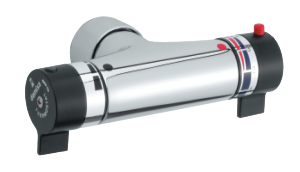  Komplet renoveringstermostat (Krom)