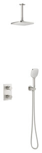 Pine Pine HS 2 - Inbouw compleet douche thermostaat systeem (Staal PVD)