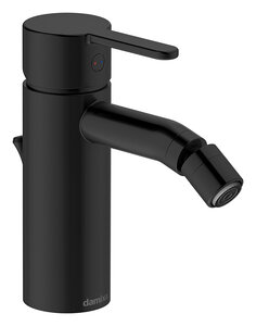 Silhouet Bidet Mixer with pop up waste (Matt black)