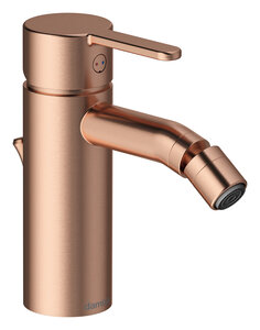 Silhouet Bidet Mixer with pop up waste (Brushed Copper)