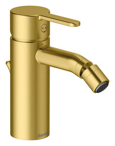 Silhouet Bidet Mixer with pop up waste (Brushed Brass)