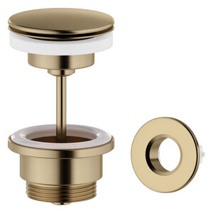  Ablaufgarnitur (Gebürstete Bronze)