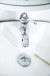 Basin Mixer with pop up waste