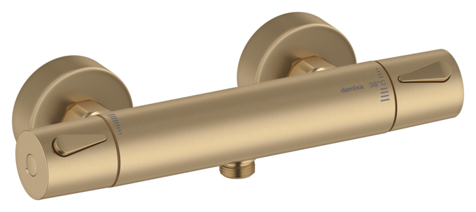 Thermostatische douchemengkraan