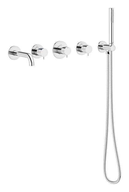 Silhouet BS 2 - concealed bath set with spout