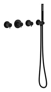 Silhouet BS 1 indbygget brusesystem til badekar, ydre dele (Matsort)