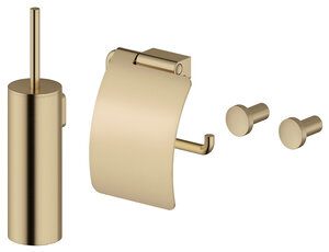 Zen Bathroom accessory set (Brushed Bronze)