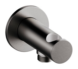 Outlet elbow with shower holder (Graphite Grey)