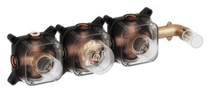 box thermostaat + 2 stopkranen