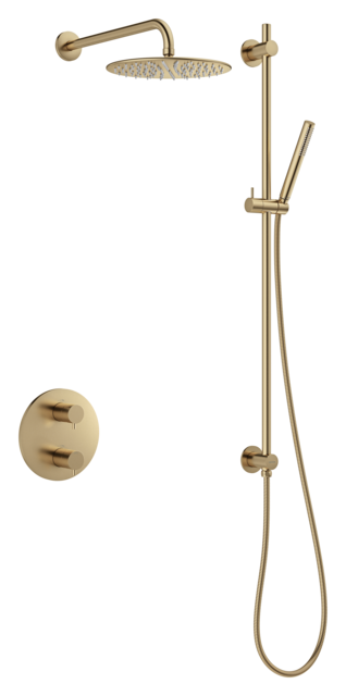 Merkur SR 1 - Komplett UP Thermostat Duschsystem