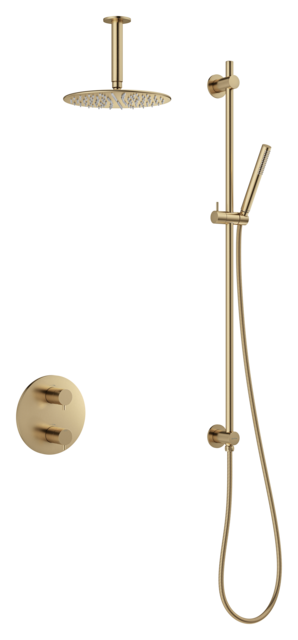 Merkur SR 2 - Komplett UP Thermostat Duschsystem