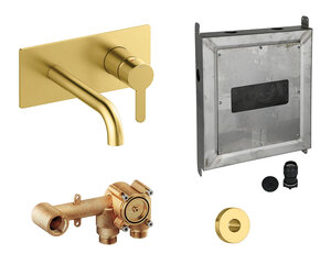 TVÄTT FÖR INBYGGNAD (180 mm) + DOLD BLANDARE + SÄKERHETSLÅDA