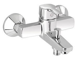 Klassisch dänisch designte Bad-Brausebatterie