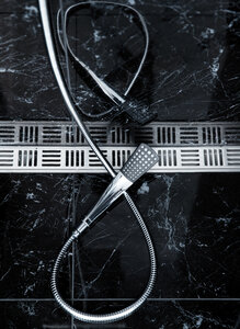 Hochwertige Schiefer-Handbrause