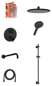 SR1 - podtynkowy zestaw prysznicowy termostatyczny