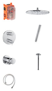 HS 2 - Komplett UP Thermostat Duschsystem