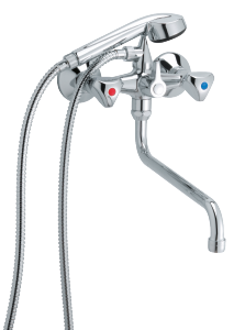 Wannenfüll- u. Brausearmatur