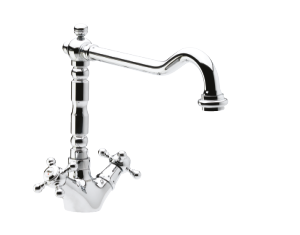 Danish designed 3-grip tradition tap in chrome