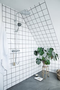 Miljøbillede af Bell brusesystem i krom