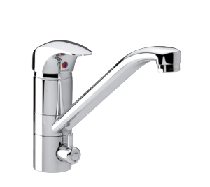 Picture of the Space kitchen mixer with diswasher shut off valve