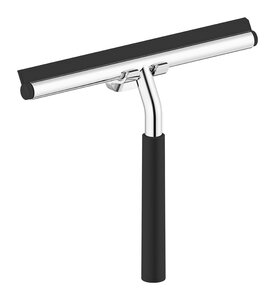 Shower squeegee with holder