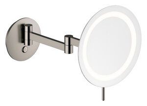 Sminkspegel med ljus