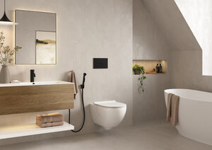 Tvättställsblandare - small med sidodusch