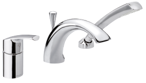 Picture of the Rowan 3-hole bath shower mixer
