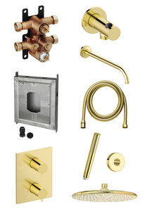 Silhouet HS 1 - takduschpaket med dold rördragning