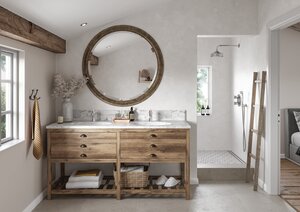 Tradition HS 1 - takduschpaket med dold rördragning