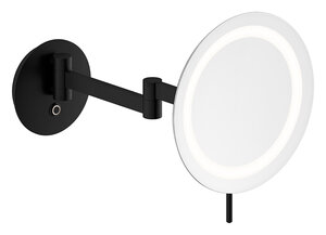 Sminkspegel med ljus