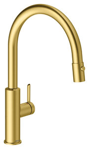 Keukenmengkraan met uittrekbare uitloop