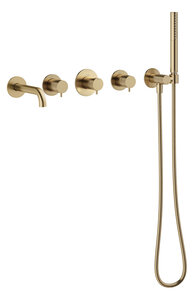 BS 2 indbygget brusesystem til badekar, ydre dele