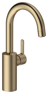 Silhouet Basin mixer with high spout (Brushed Bronze)