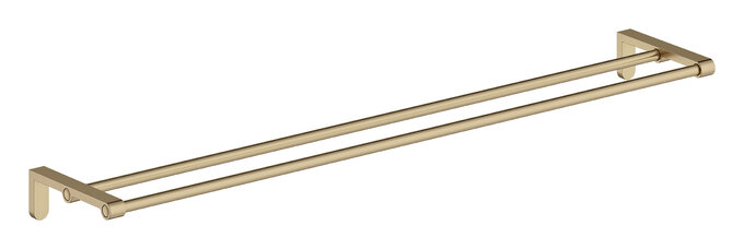 Towel rail, double, 800 mm