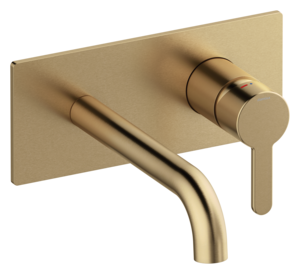 Silhouet Silhouet Set de finition mélangeur mural (180mm) (Bronze brossé)