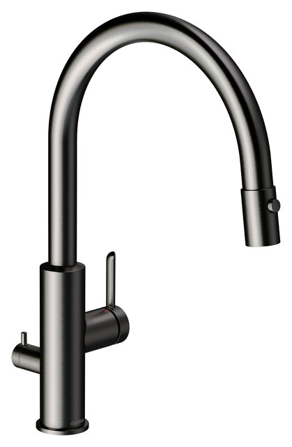 Köksblandare med diskmaskinsavstängning och utdragbar dusch