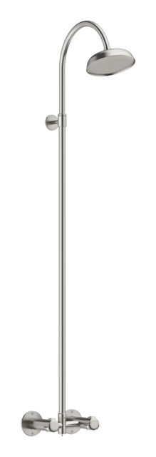 Udendørsbruser vægmonteret varm/kold 150-300mm