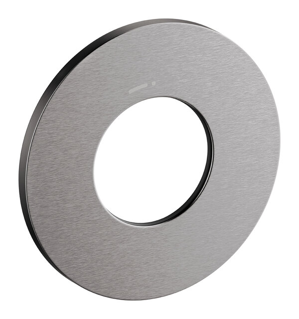 Rosette Ø90 for concealed stop cock flow