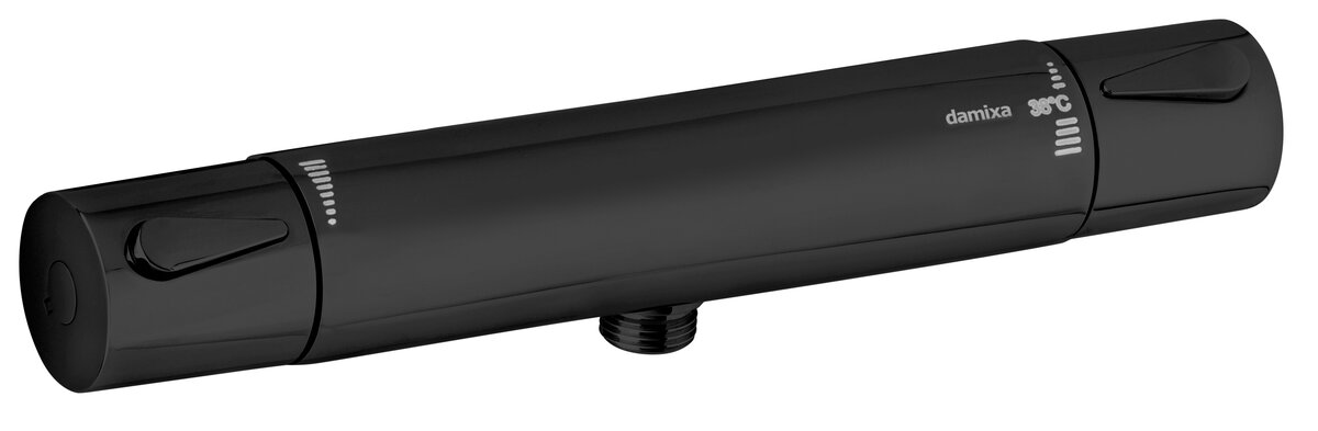 Termostablandare 160 MM CC matt svart