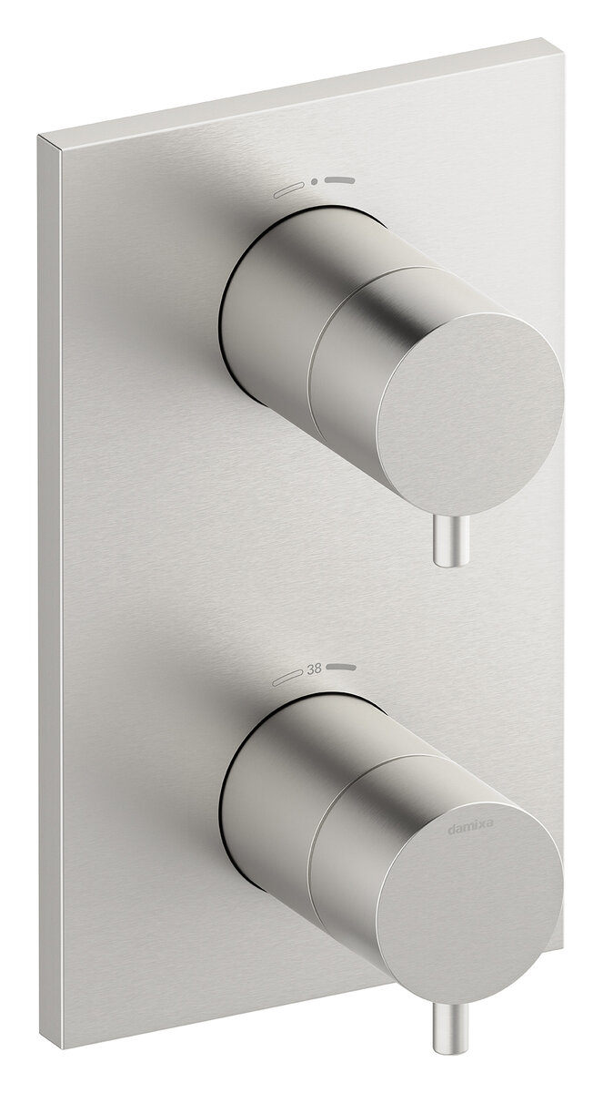Exposed kit - Thermostatic steel