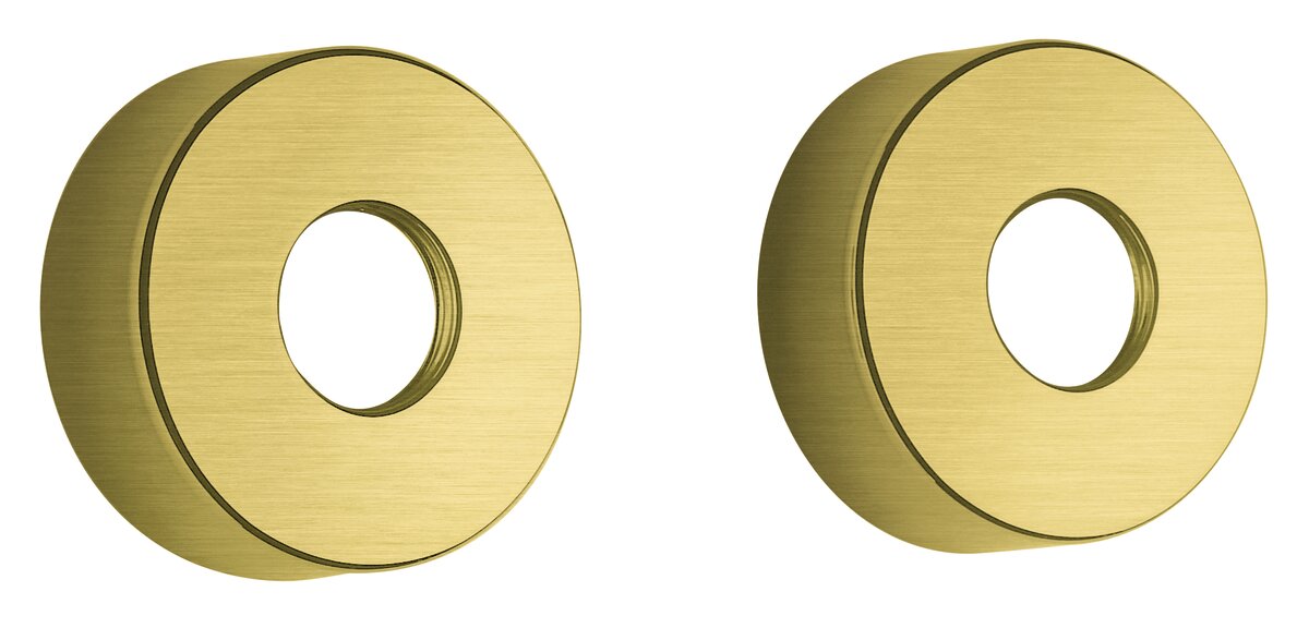 Wall Plates 3/4" brushed brass