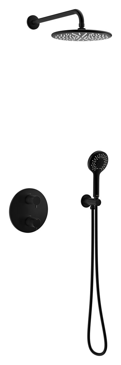 Silhouet HS1 - concealed shower system matt black