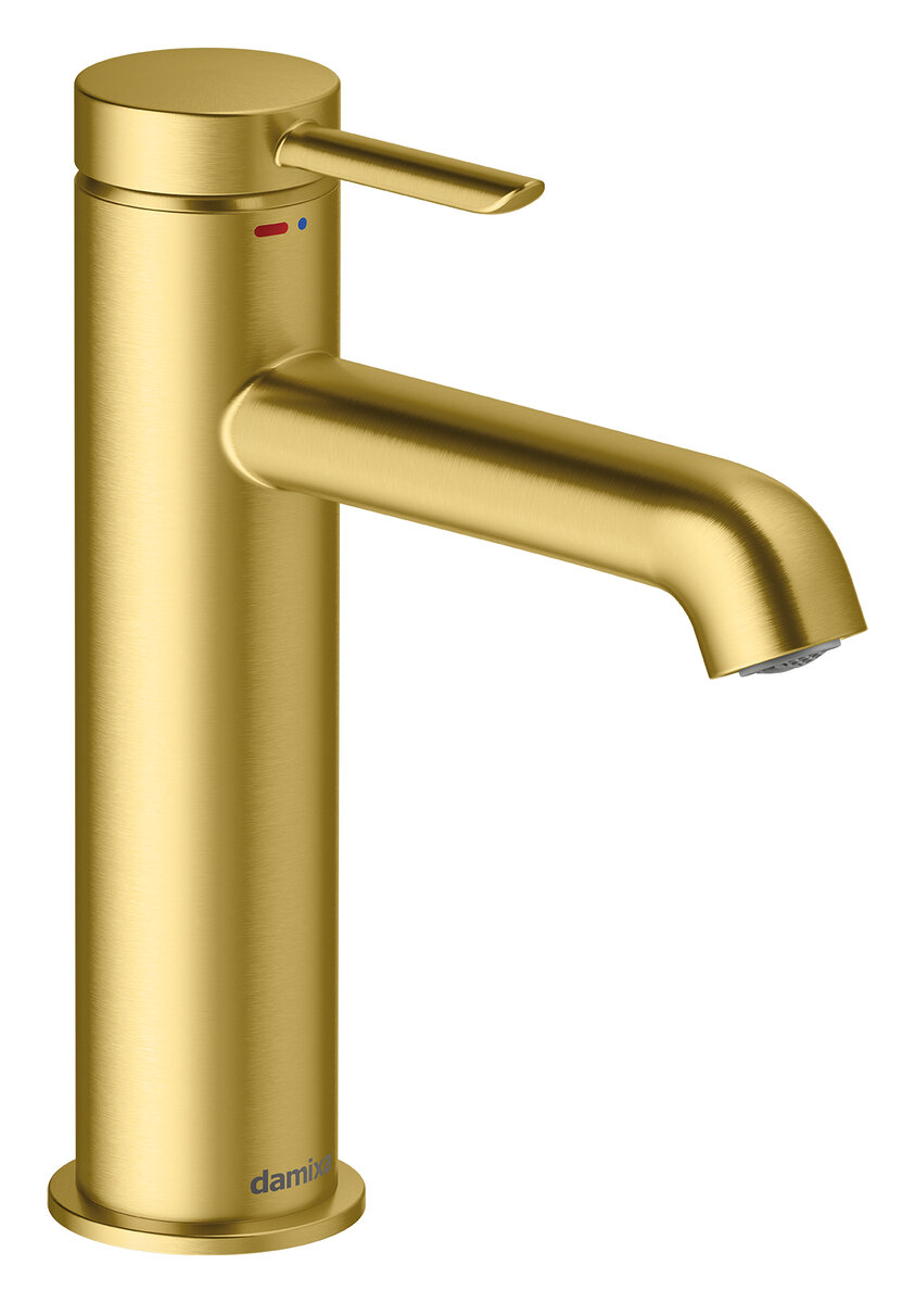 Basin Mixer - Medium brushed brass