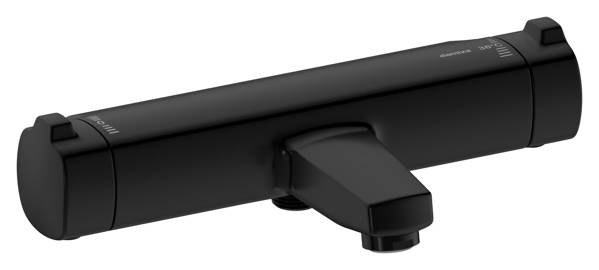 Thermixa 700 Termostatblandare badkar 160 mm CC matt svart
