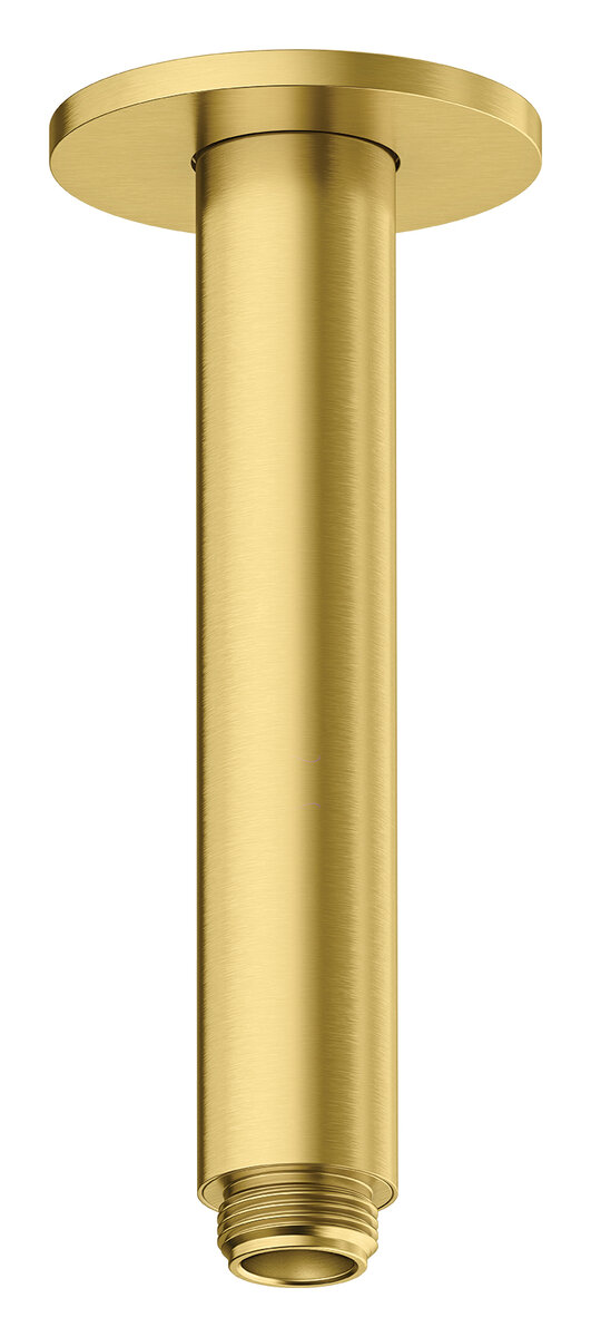 Shower Arm - Ceiling Mounted brushed brass